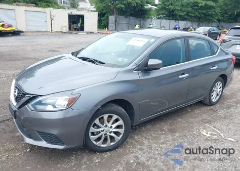 2018 Nissan Sentra Sv from USA, damaged, VIN 3N1AB7AP3JL617905